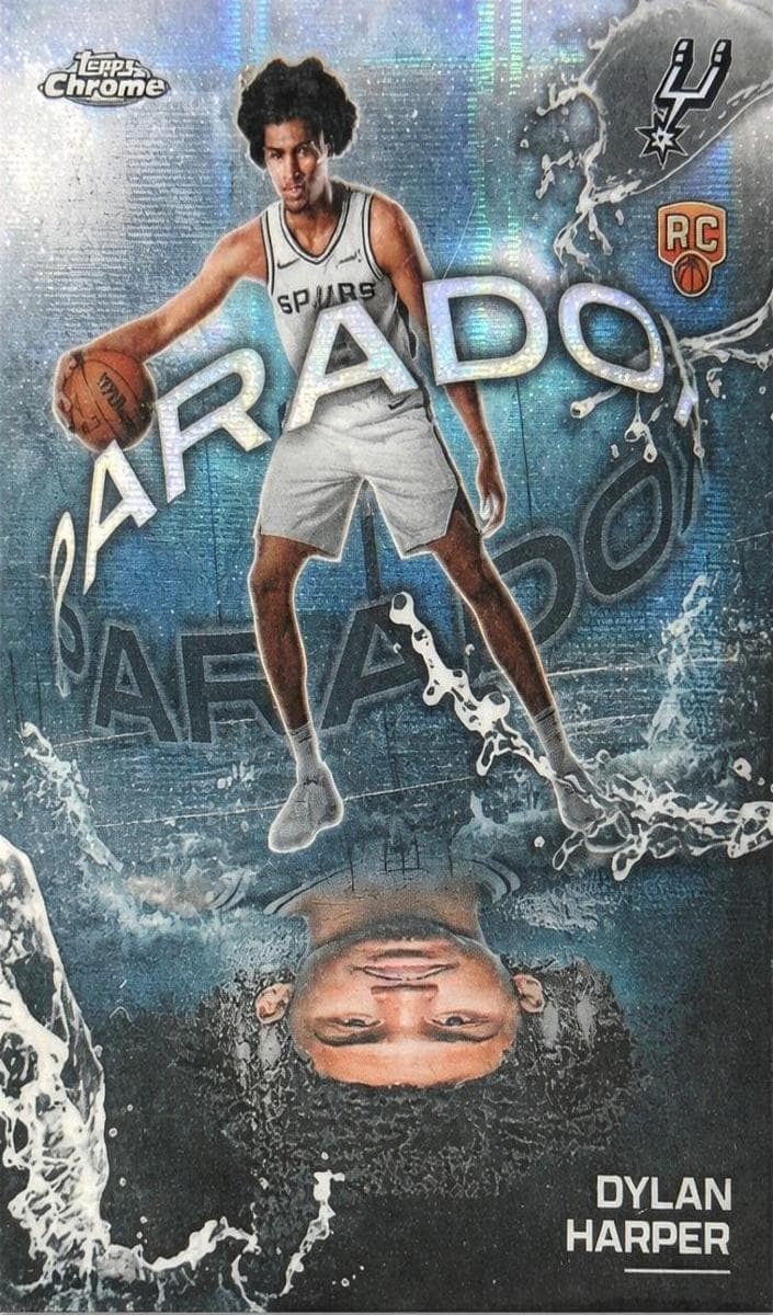 Dylan Harper 2025 topps Topps Chrome Paradox example 1