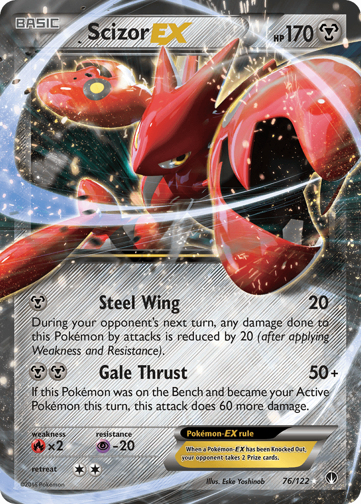 Scizor EX 2016 Pokemon