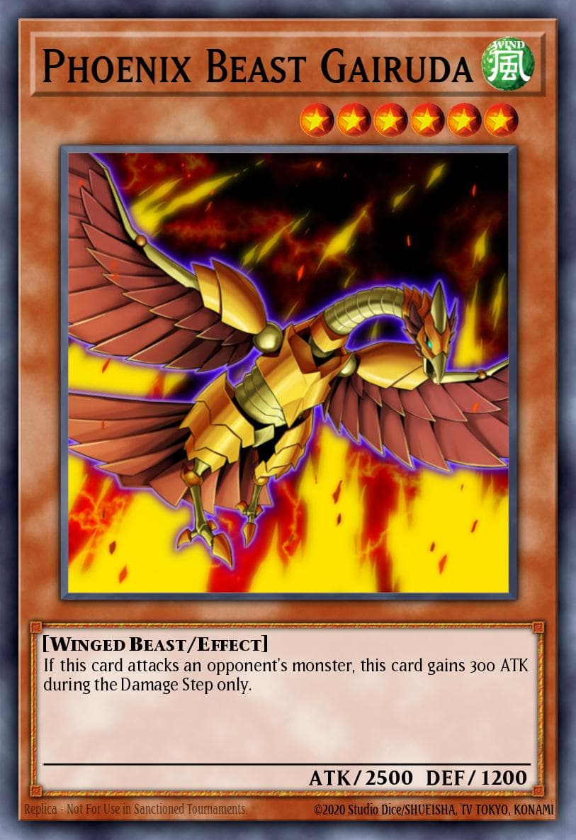 Phoenix Beast Gairuda 2012 Yu-Gi-Oh! Duel Terminal 7