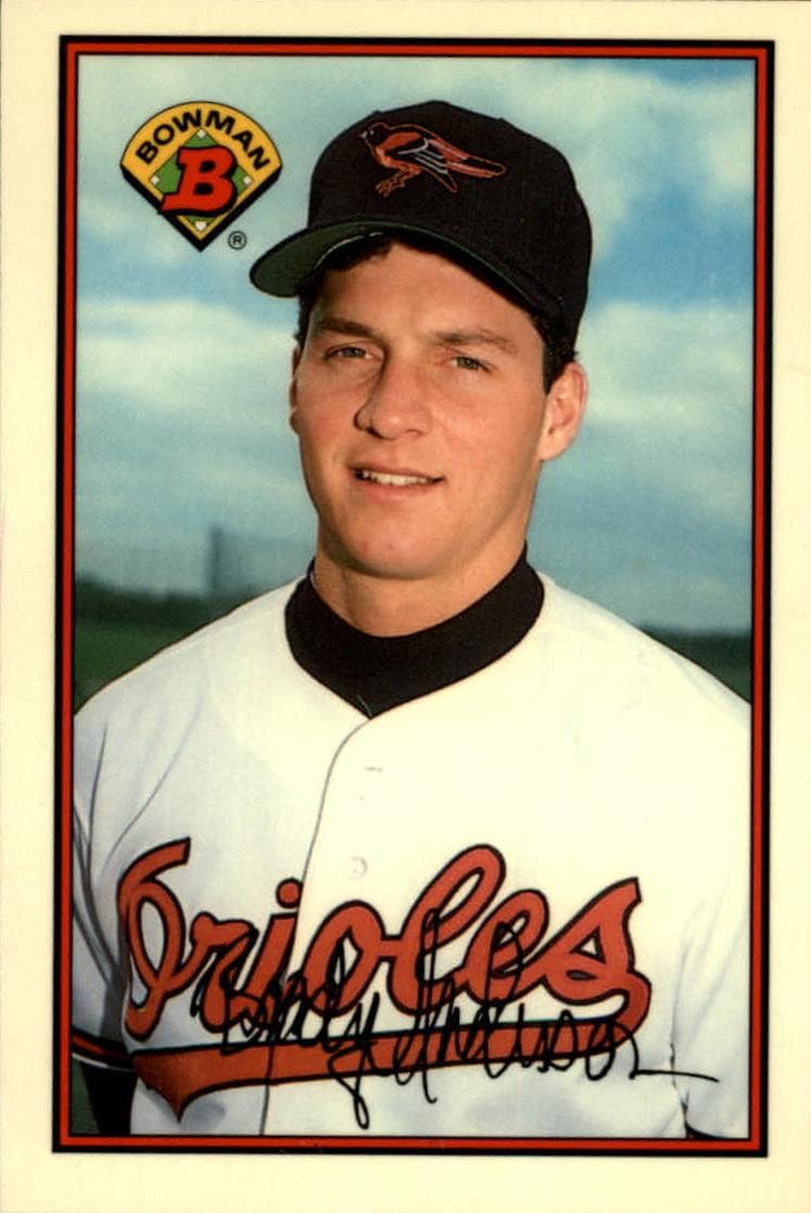 Brady Anderson 1989 bowman Bowman