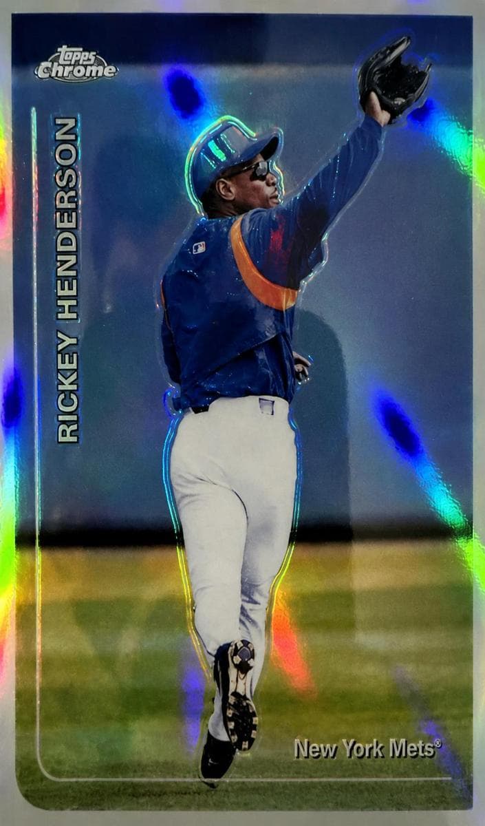 Rickey Henderson 1999 topps Topps Chrome