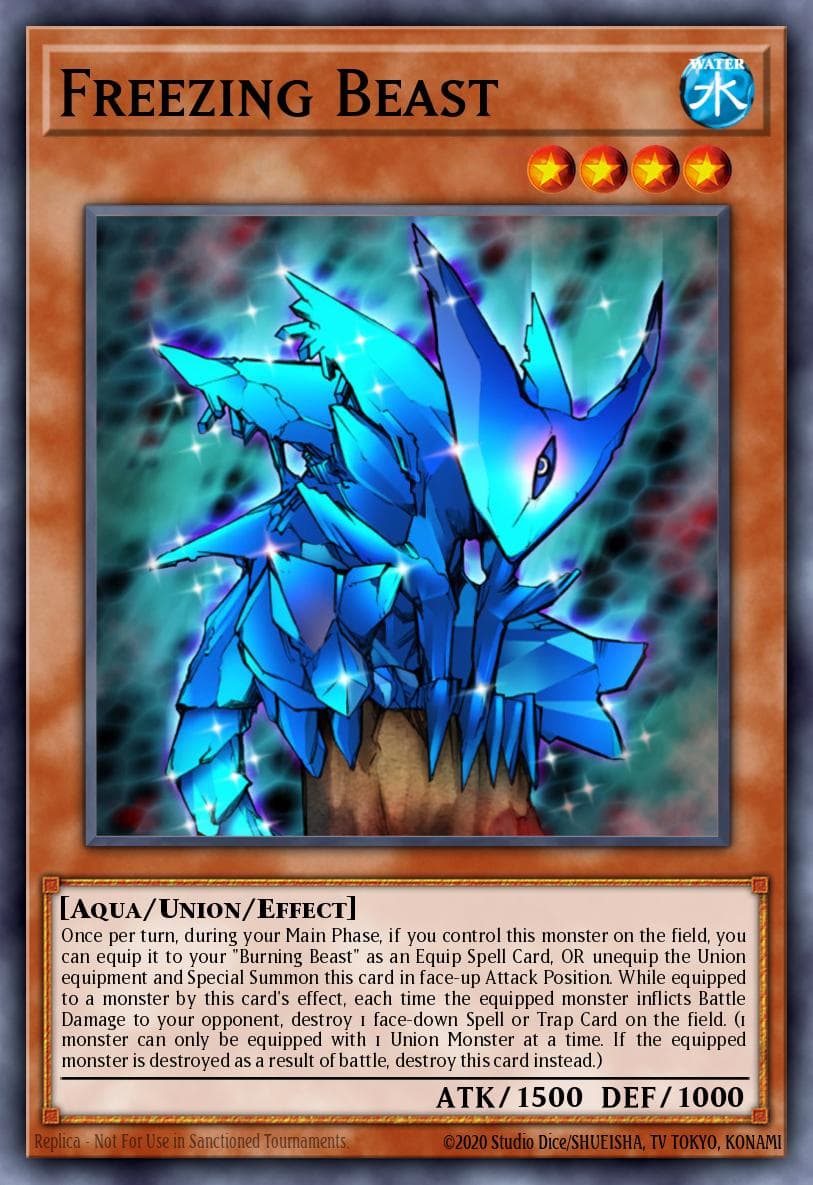 Freezing Beast 2005 Yu-Gi-Oh! Dark Revelation Volume 1