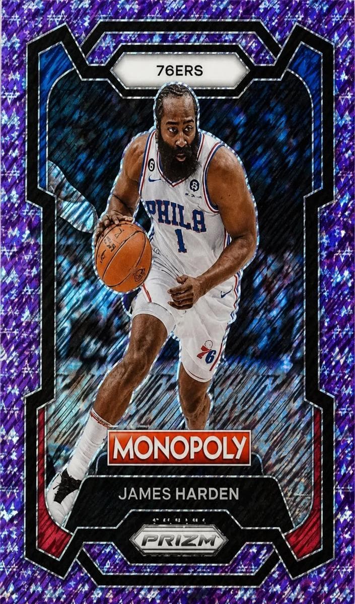 James Harden 2023 panini Panini Prizm Monopoly