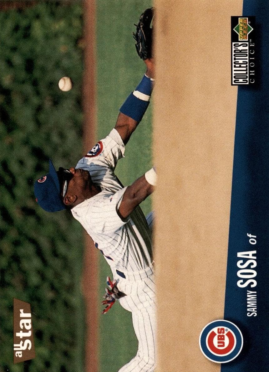 Sammy Sosa 1996 unknown Collector's Choice
