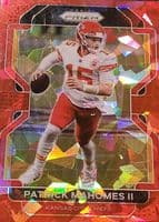 Patrick Mahomes II 2021 panini Prizm Purple Ice