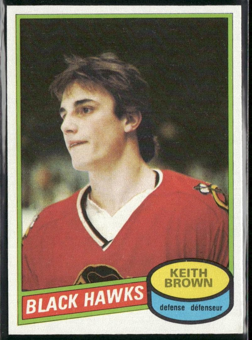 Keith Brown 1980 o-pee-chee O-Pee-Chee