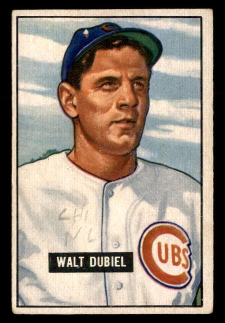 Walt Dubiel 1951 bowman Bowman