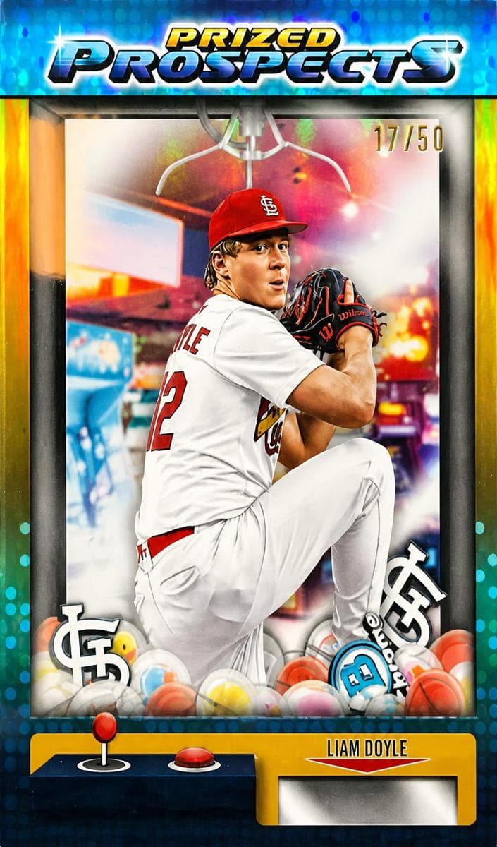 Liam Doyle 2025 bowman Bowman Draft Chrome