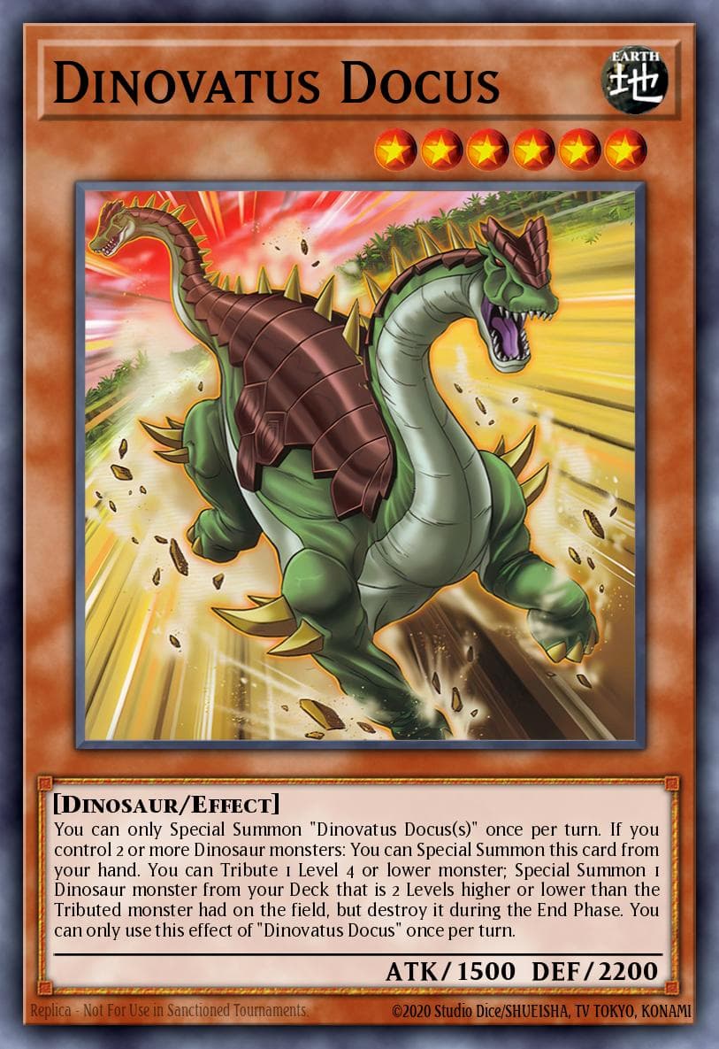 Dinovatus Docus 2025 Yu-Gi-Oh! 2025 Mega Pack Tin