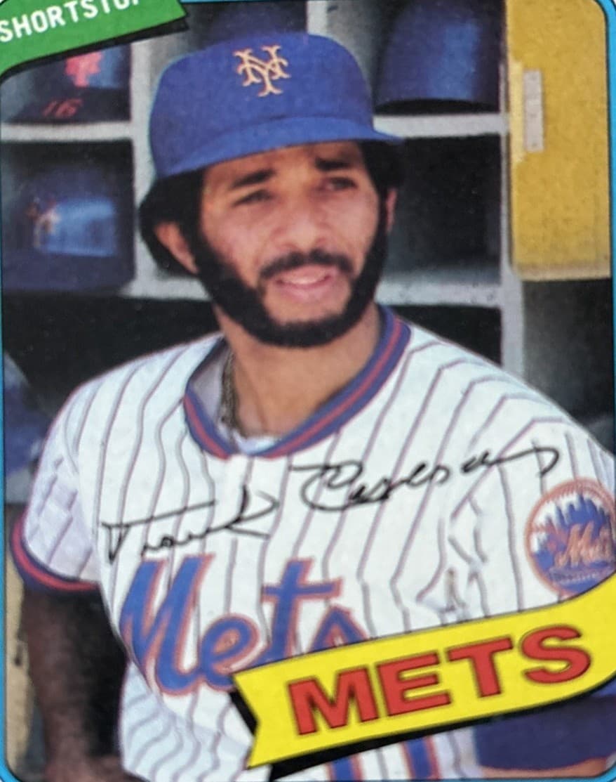 Baseball Frank Taveras 1980 Topps