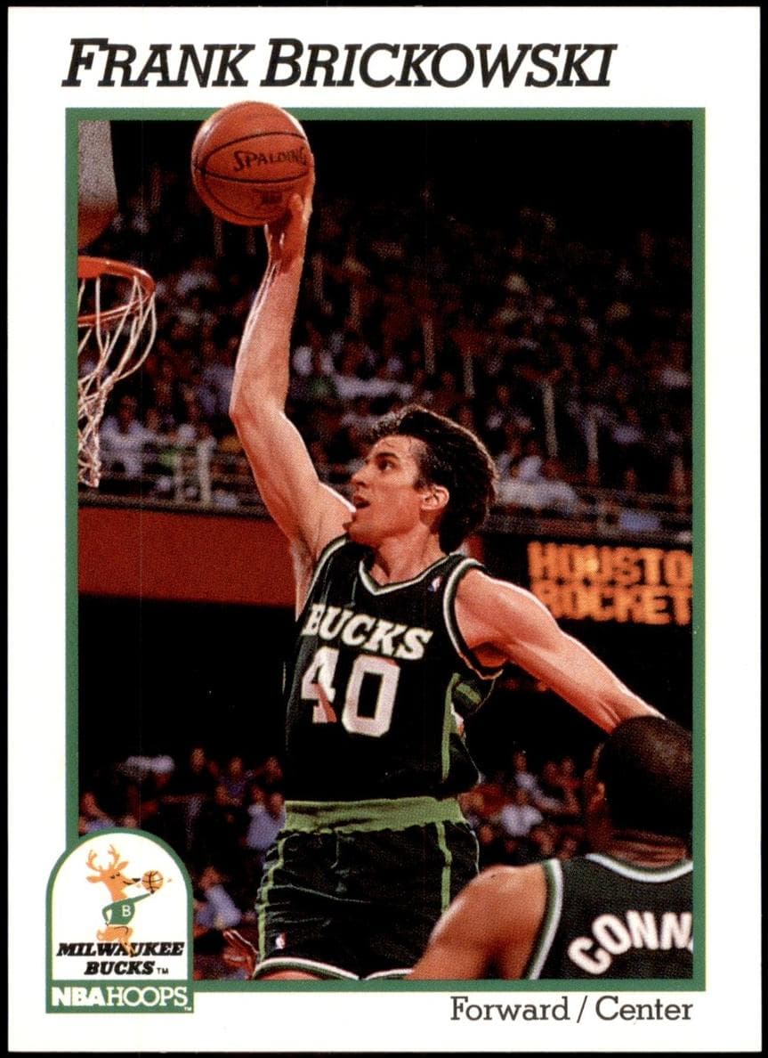 Frank Brickowski 1991 panini Hoops