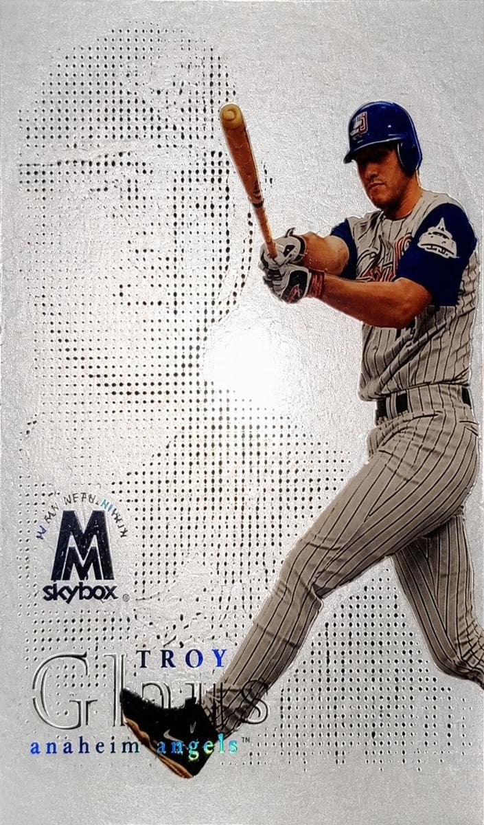 Troy Glaus 1999 fleer SkyBox Molten Metal