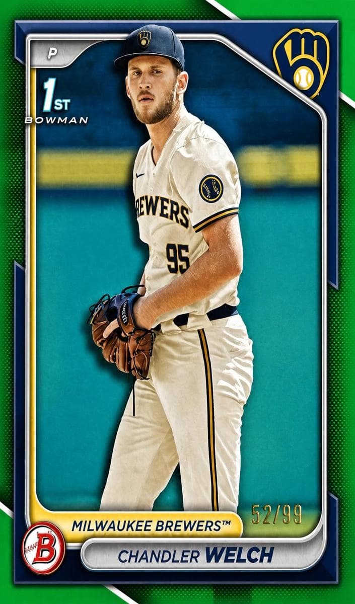 Chandler Welch trading card