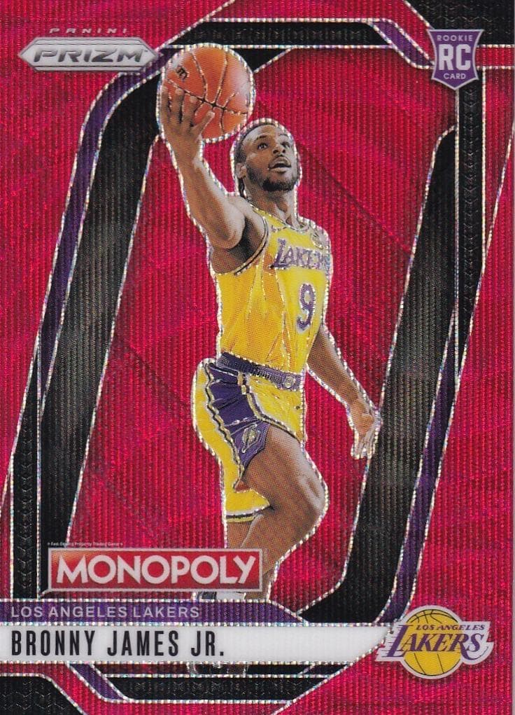 Bronny James 2024 panini Panini Prizm Monopoly