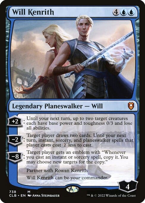 Will Kenrith 2022 Magic: The Gathering Commander Legends: Battle for Baldur's Gate