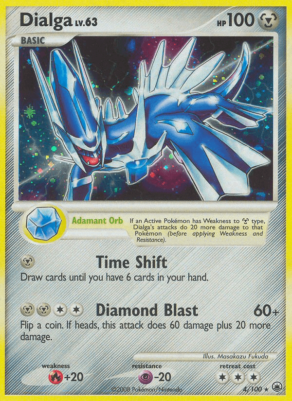 Dialga 2008 Pokemon Majestic Dawn