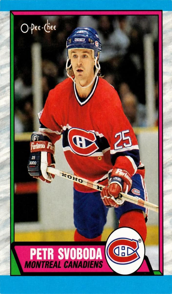Petr Svoboda 1989 topps O-Pee-Chee
