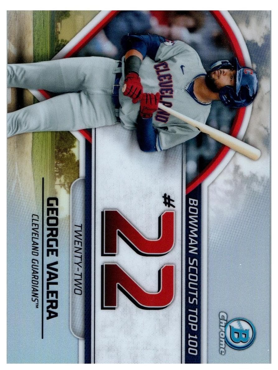 George Valera 2023 bowman Bowman