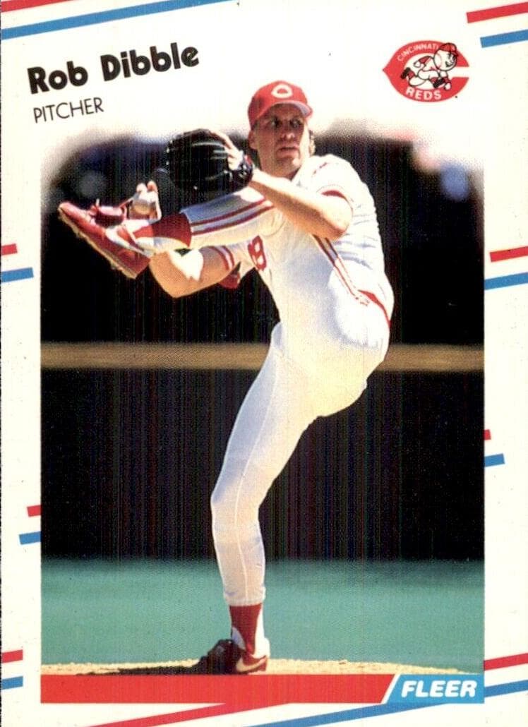 Rob Dibble 1988 fleer Fleer Update