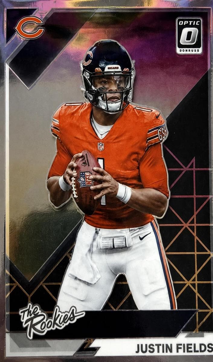 Justin Fields 2021 panini Optic The Rookies