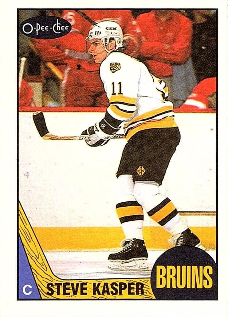 Steve Kasper 1987 topps O-Pee-Chee