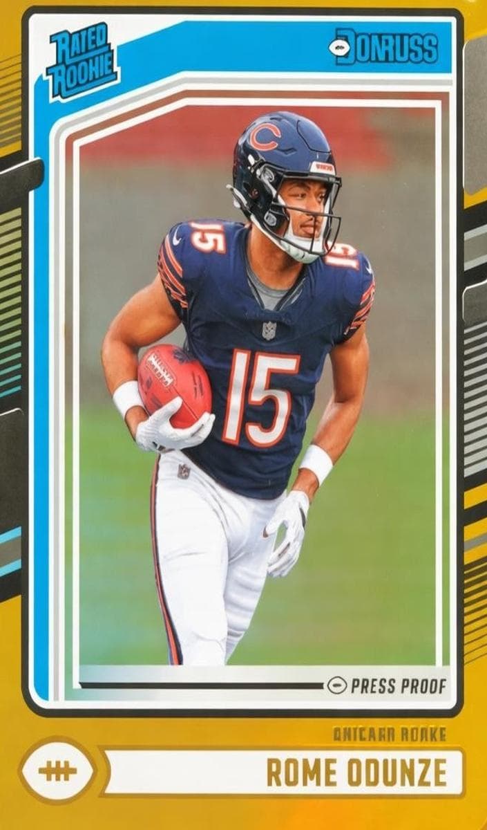 Rome Odunze 2024 panini Panini Donruss