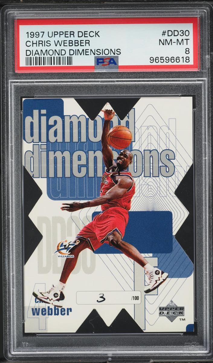 Chris Webber 1997 upper-deck Upper Deck