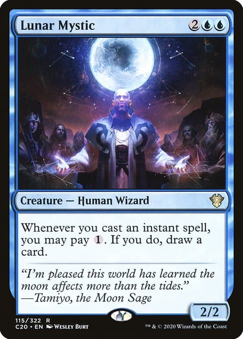 Lunar Mystic 2020 Magic: The Gathering Commander 2020