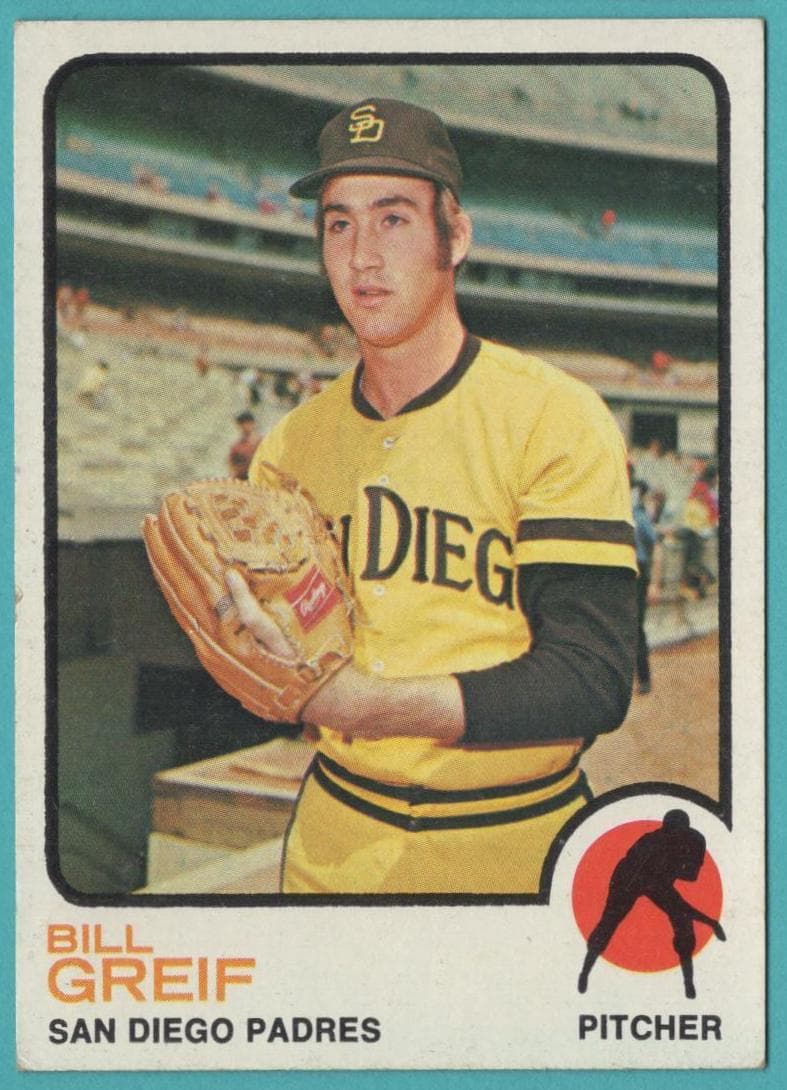 Bill Greif 1973 topps Topps