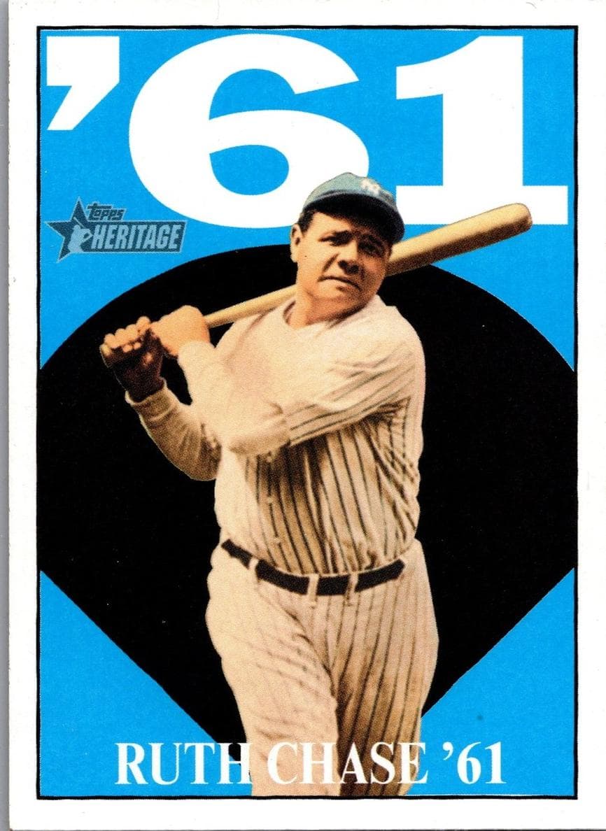 Babe Ruth 2010 topps Topps Heritage