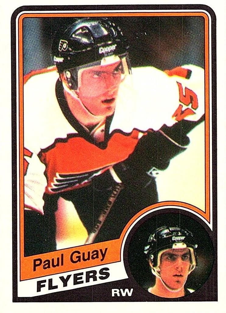 Paul Guay trading card