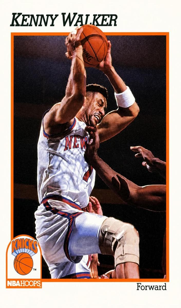 Kenny Walker 1991 panini Hoops