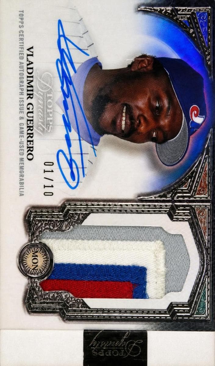 Vladimir Guerrero 2023 topps Topps Dynasty