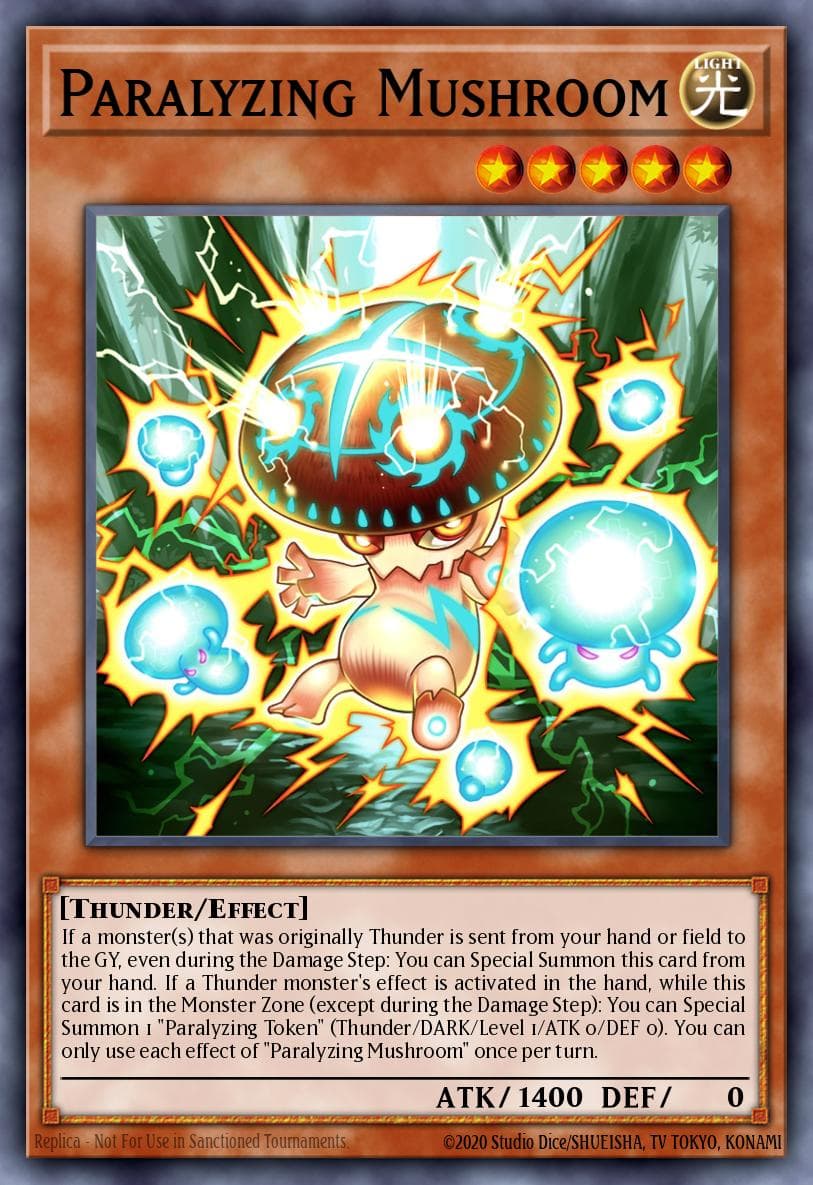 Paralyzing Mushroom 2025 Yu-Gi-Oh! 2025 Mega Pack Tin