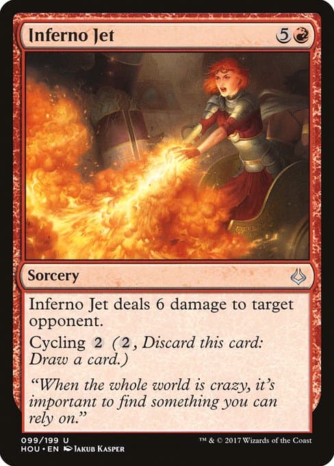 Inferno Jet 2017 Magic: The Gathering Hour of Devastation