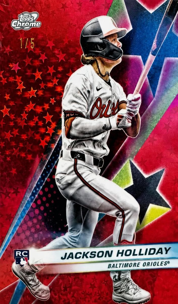 Jackson Holliday 2024 topps Topps Cosmic Chrome