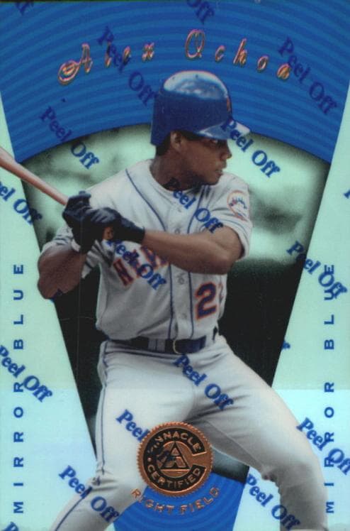 Alex Ochoa 1997 panini Pinnacle Certified
