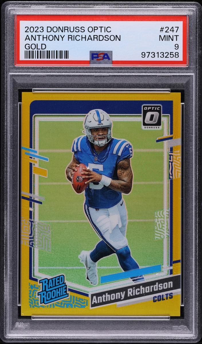 Anthony Richardson 2023 panini Panini Donruss Optic