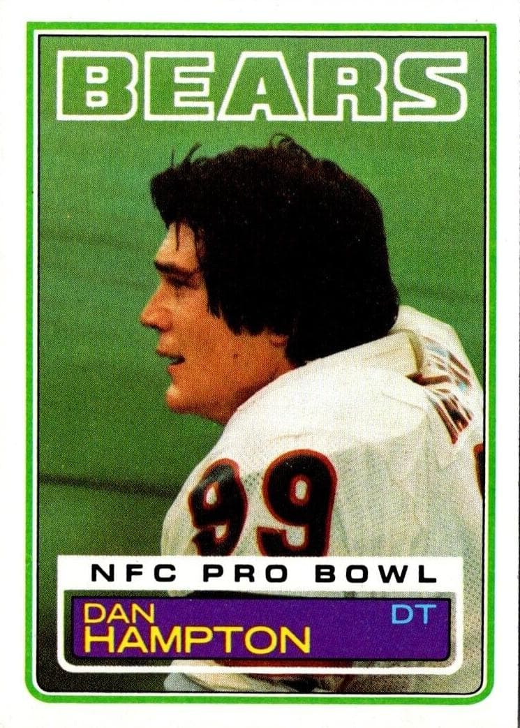 Dan Hampton 1983 topps