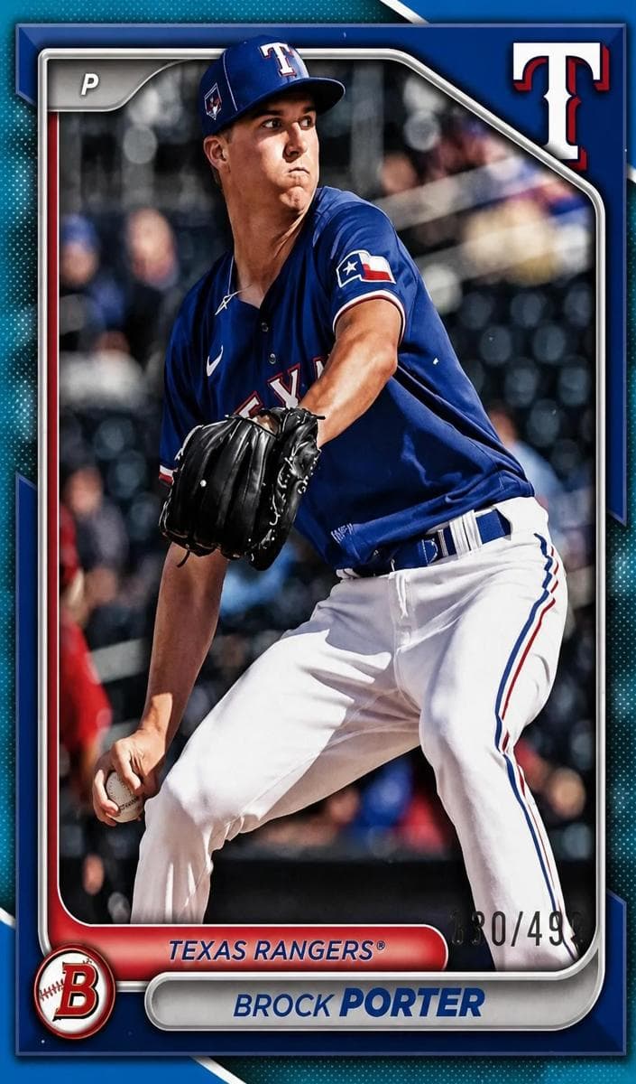 Brock Porter trading card