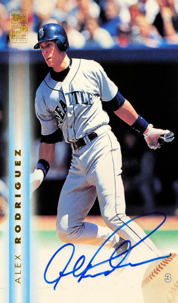 Alex Rodriguez 1999 topps Topps
