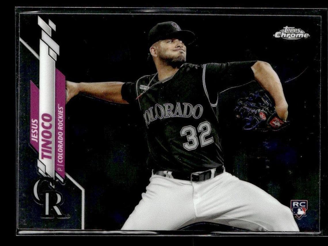 Jesus Tinoco 2020 topps Topps Chrome Update