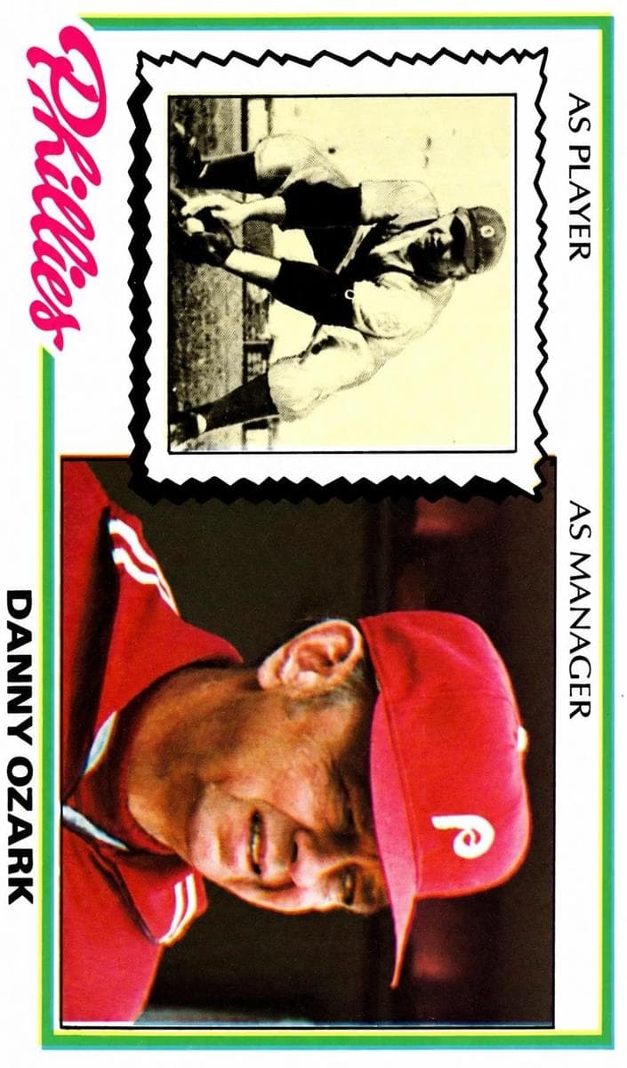 Danny Ozark 1978 topps Topps
