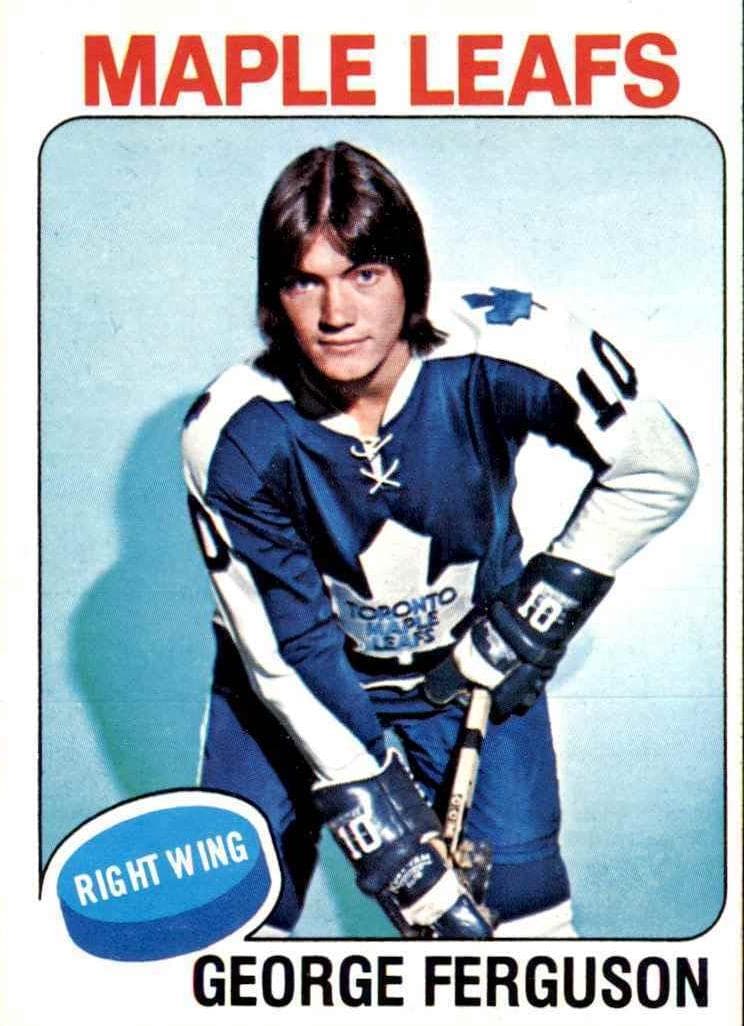 George Ferguson 1975 topps Topps