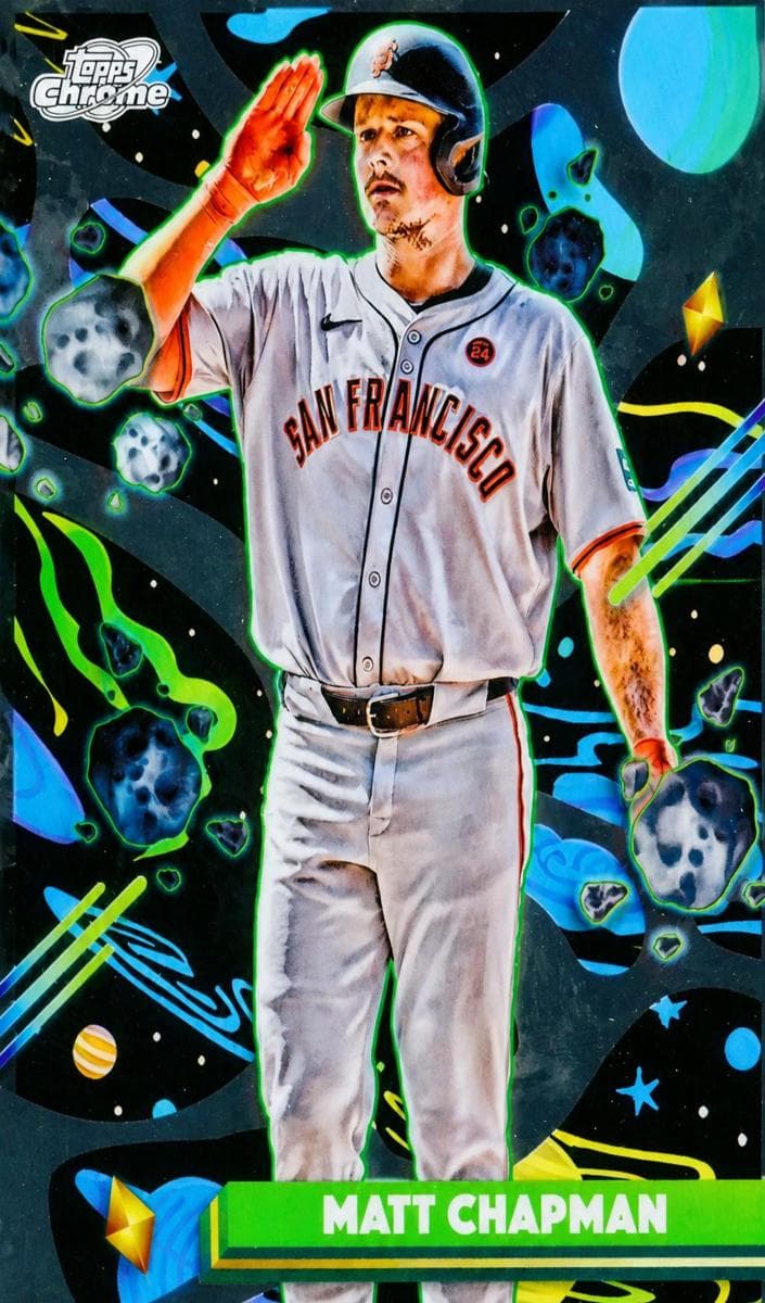 Matt Chapman 2025 topps Topps Cosmic Chrome
