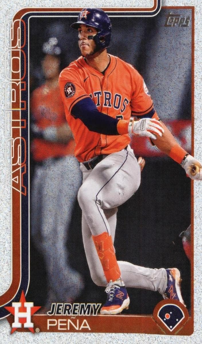 Jeremy Peña 2025 topps Topps