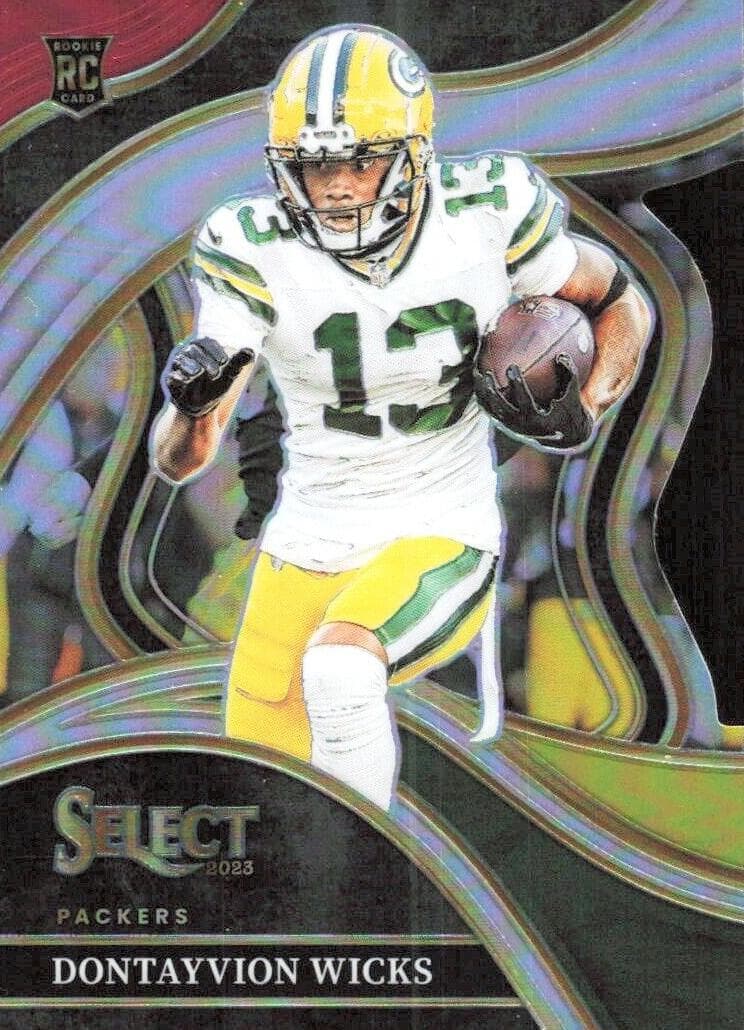 Dontayvion Wicks 2023 panini Panini Prizm
