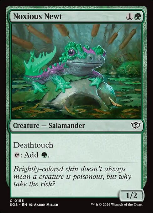 Noxious Newt 2026 Magic: The Gathering Secrets of Strixhaven