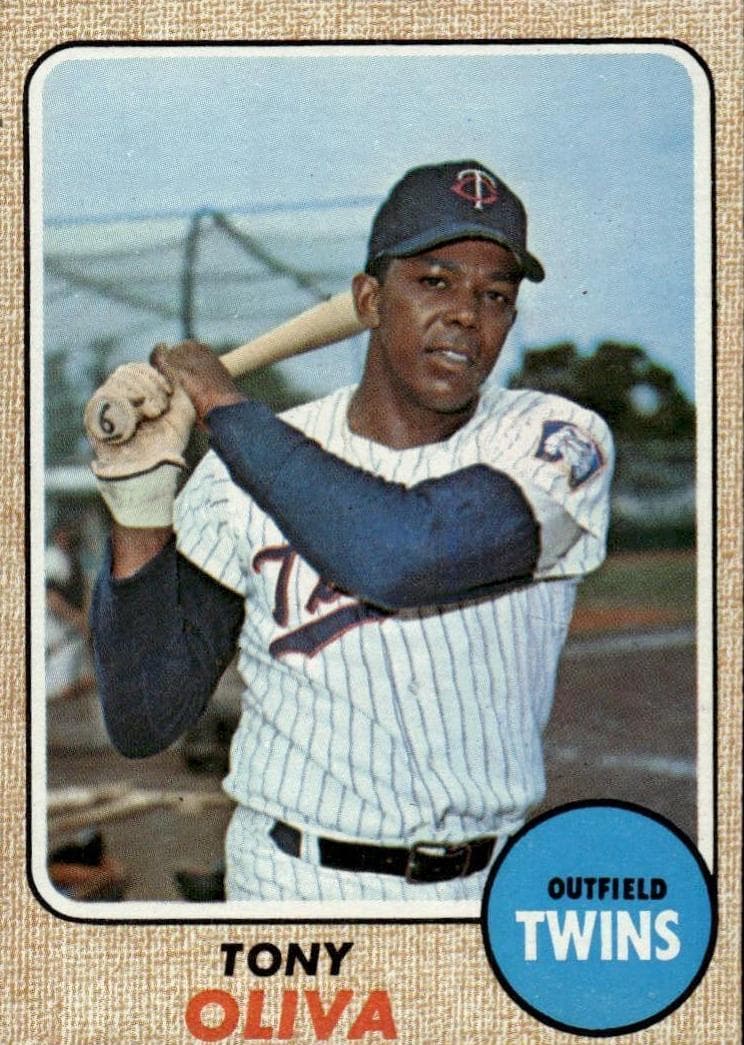 Tony Oliva 1968 topps Topps