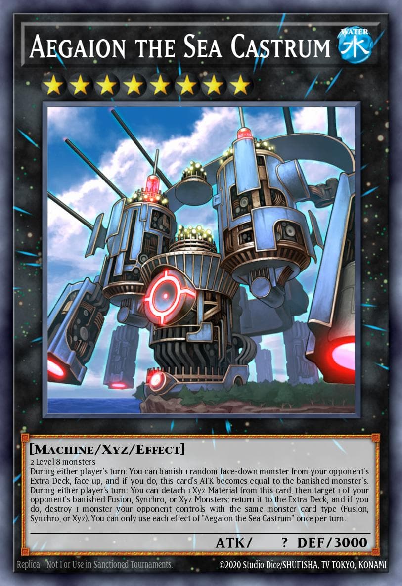 Aegaion the Sea Castrum 2016 Yu-Gi-Oh!